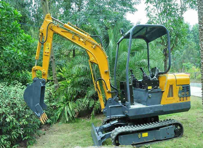 小挖機操作技巧